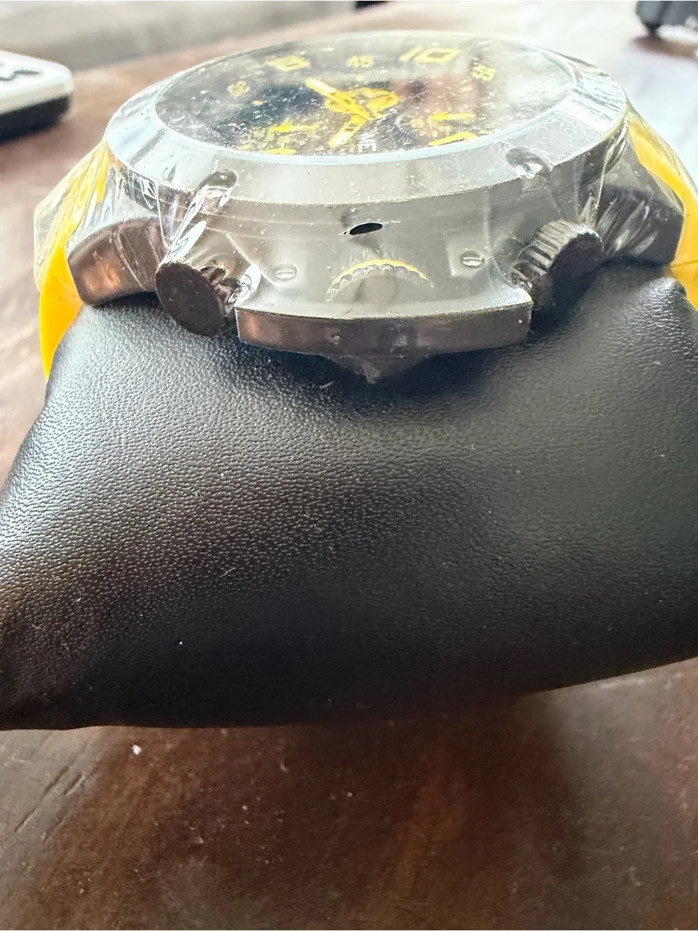 MEGIR Bold Sport Chronograph Watch in Yellow & Black